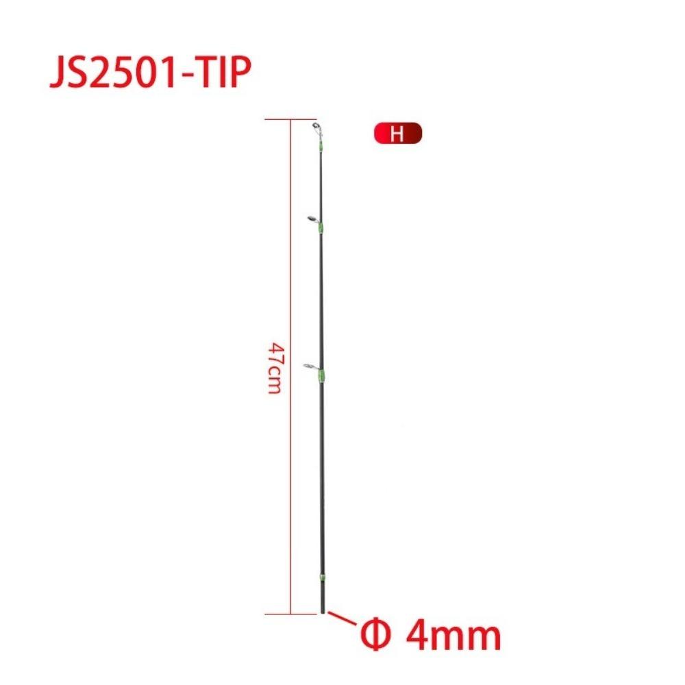 Ultralight Design Winter Ice Fishing Rod 58cm Length 2 Section Ultralight Fishing Pole Spinning Type Spinning Rod Winter Fishing