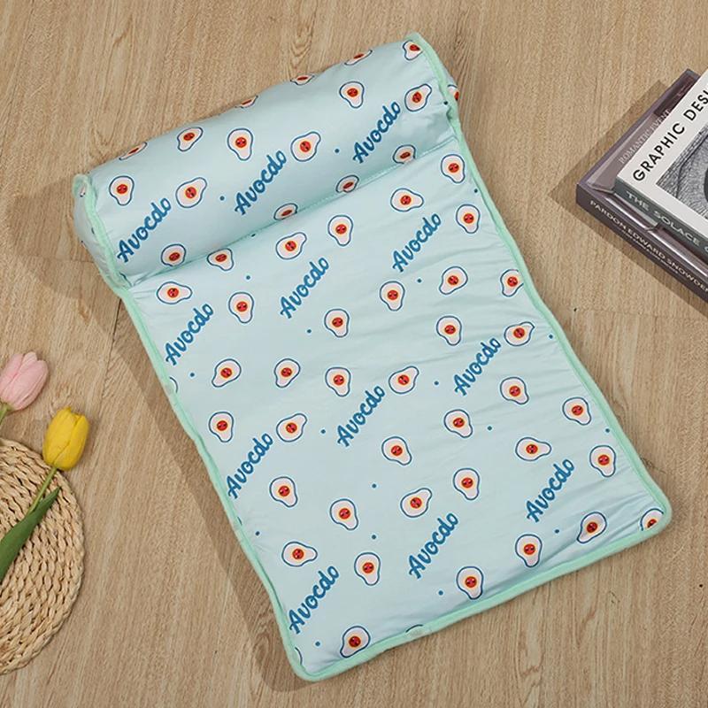 

Охолоджуючий килимок для собак Літній дихаючий крижаний шовковий диван для котів М який затишний килимок для сну для домашніх тварин для маленьких середніх собак Котів Товари для тварин S-60x40cm зелений