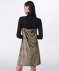 MUSINSA STANDARD WOMAN Women'S Velvet Bustier Mini Dress [Brown]