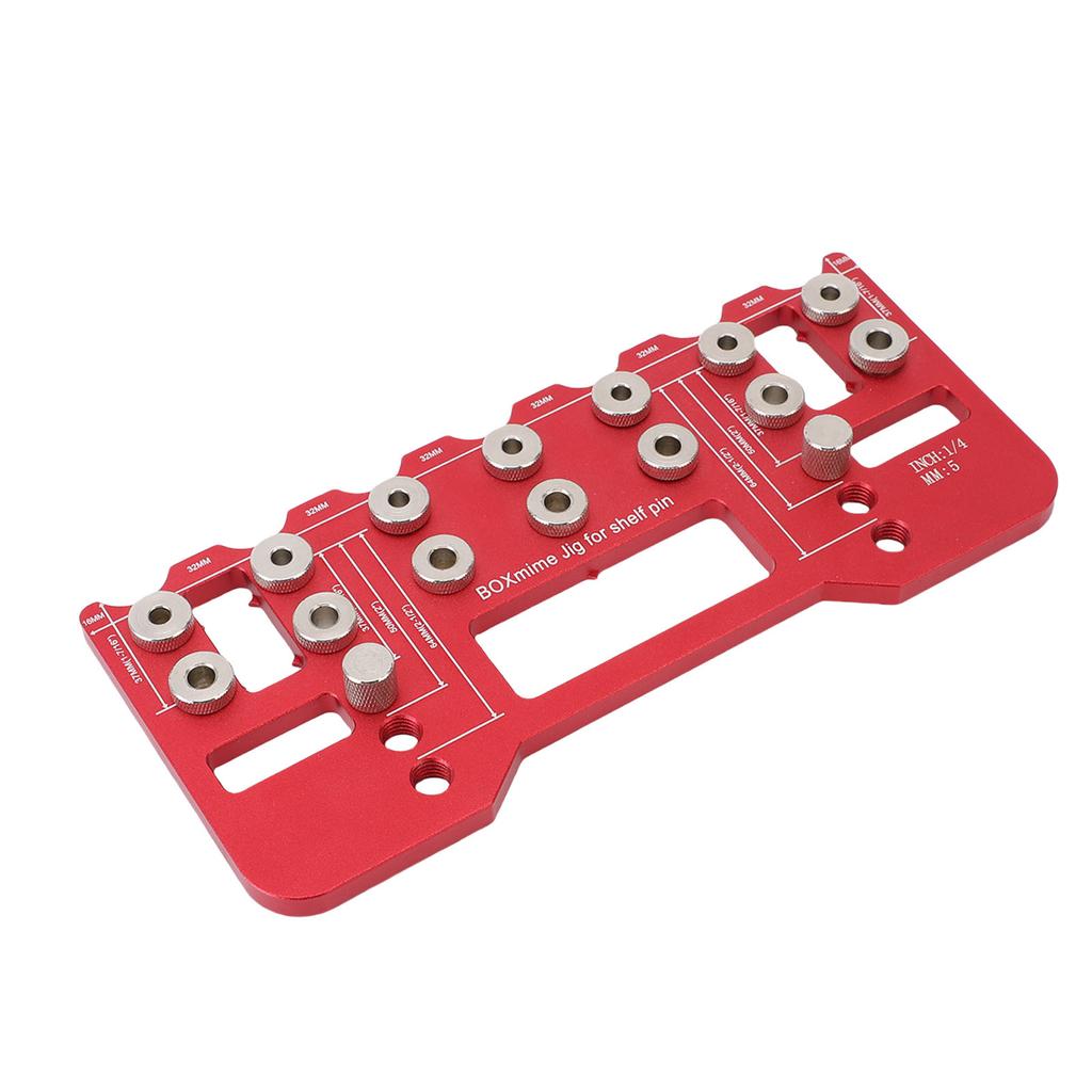 Cabinet Handle Mounting Template Door Hinge Pull Hardware Drilling Guide Board for Woodworking Furniture Installation