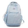 Mochila Escolar Bolsa de Viaje Informal para el Trabajo Mochila Pequeña Fresca Mochila de Estrellas Rayadas Mochila Escolar de Clase para Estudiante de Secundaria