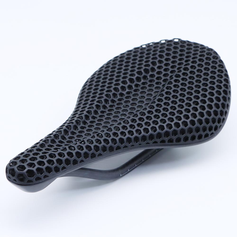 High-end ODM Simple Carbon Fibre Fat Bike Saddle Comfortable Lightweight 3D Printed Carbon Fiber
