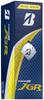BRIDGESTONE TOUR B JGR 2025 Golf Pearl Pack of J5GX Balls, White, 12,