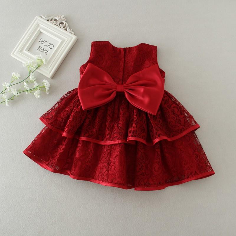 Baby Girls Princess Dress Cute Flower Girl Birthday Party Gown Toddler Formal Occasion