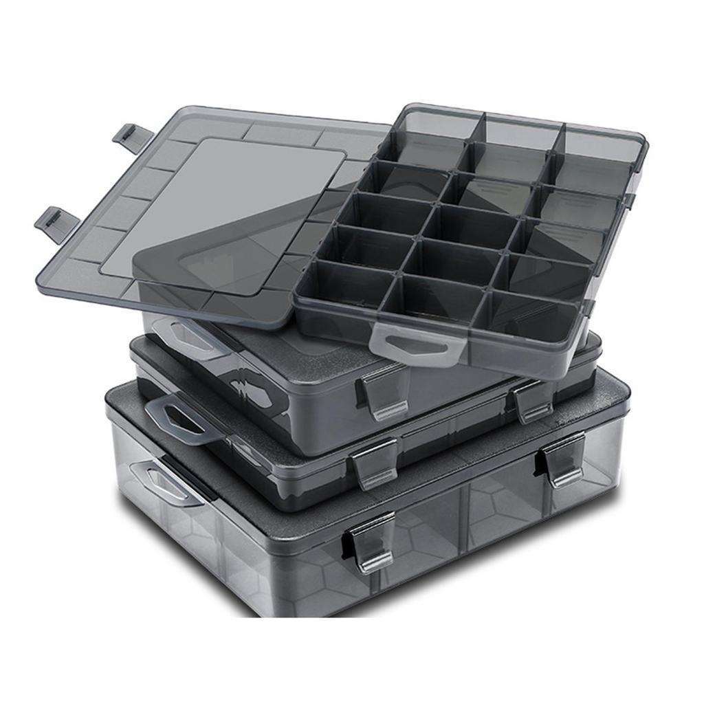 Organizer Container Storage Box Adjustable Divider Removable Grid Compartment for Jewelry Beads