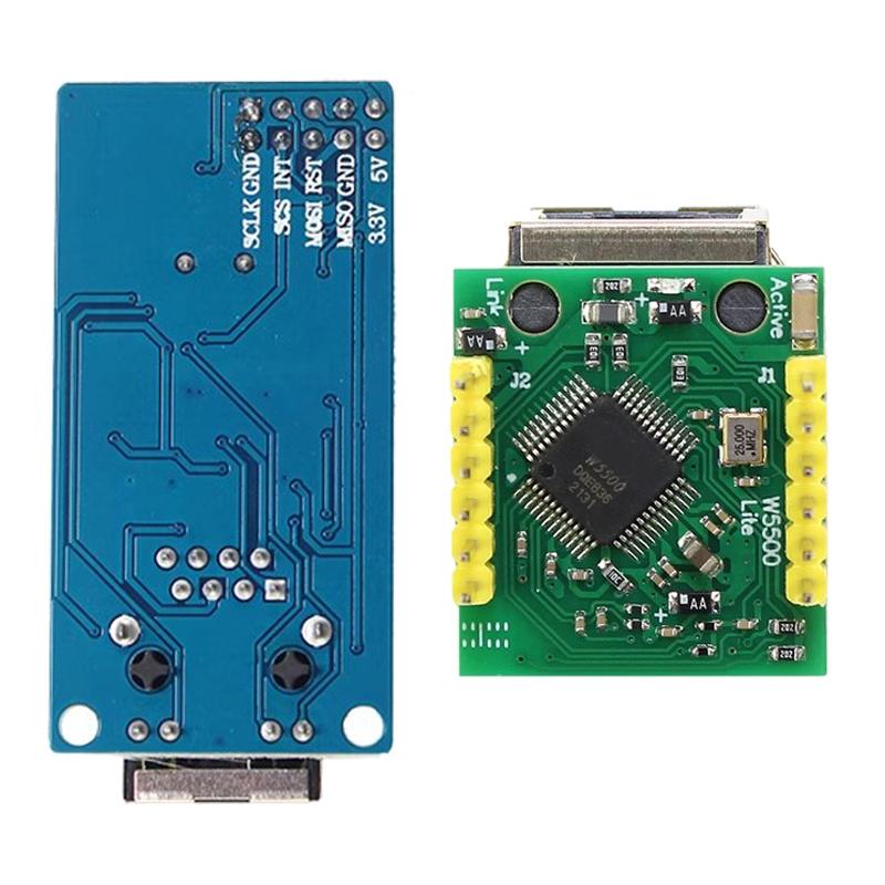 W5500 Ethernet-Netzwerkmodul-Hardware TCP/IP 51/STM32-Mikrocontroller-Programm über W5100
