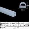 Silicone Sealing Strip: Acid & Alkali Resistant, High Temp Resistant, P & E-shaped for Oven, Steamer, Baking, Cold Storage.