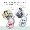 Mini Plush Pouch with Carabiner - Hedgehog Brown - S2339498