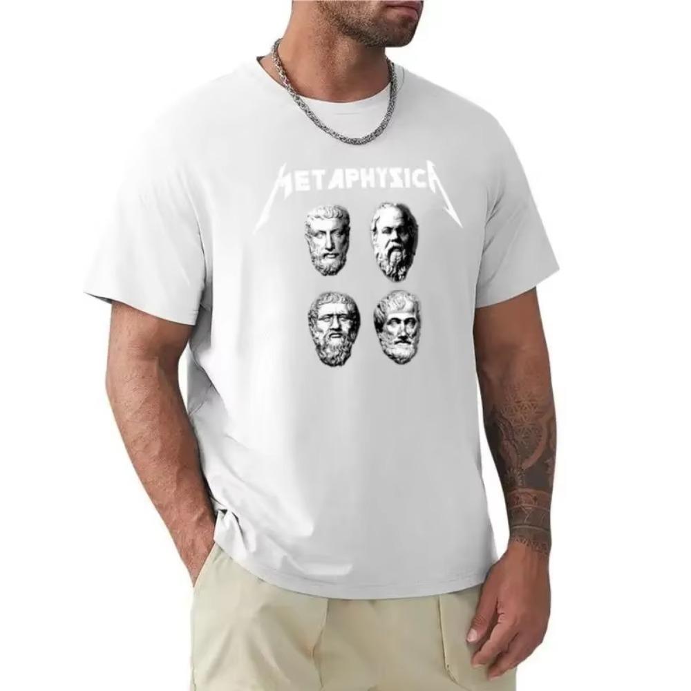 Pánské tričko s kulatým výstřihem trička Metaphysica T-Shirt mikiny kawaii oblečení anime oblečení pánská grafická trička vtipná