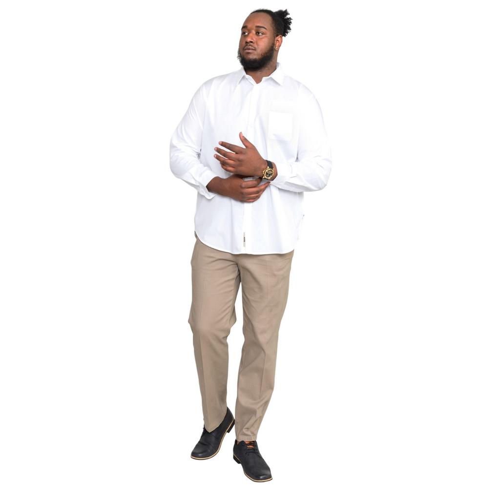Duke Mens D555 Aiden Easy-Iron Kingsize Shirt