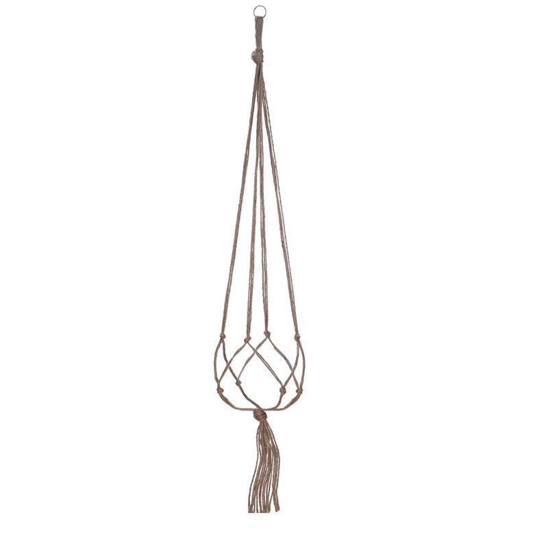 Macrame Plant Hanger Woven Cotton Rope Creative Garden Hanging Planter for Succulent Plants Home Decoration, Rope Only