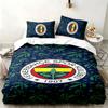 Fenerbahce 3-teiliges Set Perfekt für das Schlafzimmer Gemütliches Bettwäsche-Set enthält einen Bettbezug und zwei Kissenbezüge Ideales Geburtstags- oder Weihnachtsgeschenk