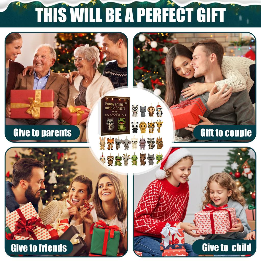 Adventní kalendář obsahuje 24 dárků, adventní kalendář pro panenky s roztomilými figurkami, odpočítávací kalendář s hračkami s překvapením, sběratelské figurky dárek pro děti