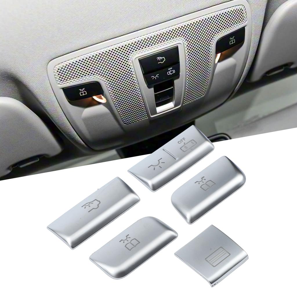 For Mercedes GLA 2015-2019 Interior Switch Cap Roof Reading Lamp Car Interior Upgrade Self-adhesive Backing Easy Installation