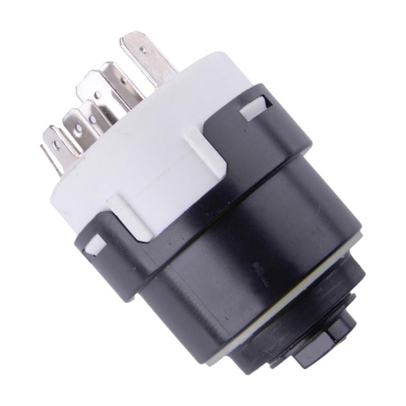 05766813 Tractor Starter Ignition Switch with 2 Keys 1000184001 Fit for IH IHC Deutz Fendt Baumaschinen