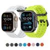Straps for Apple Watch Ultra 2 Band 49mm 46mm 45mm 44mm 42mm Sport Silicone Correa Bracelet iWatch Series 10 9 7 8 6 5 4 SE
