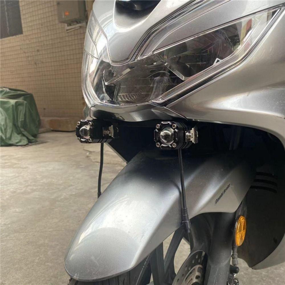 2mm Thickness Motorcycle Headlight Bracket Modified Driving Lamp Spotlight Holder  For NMAX155