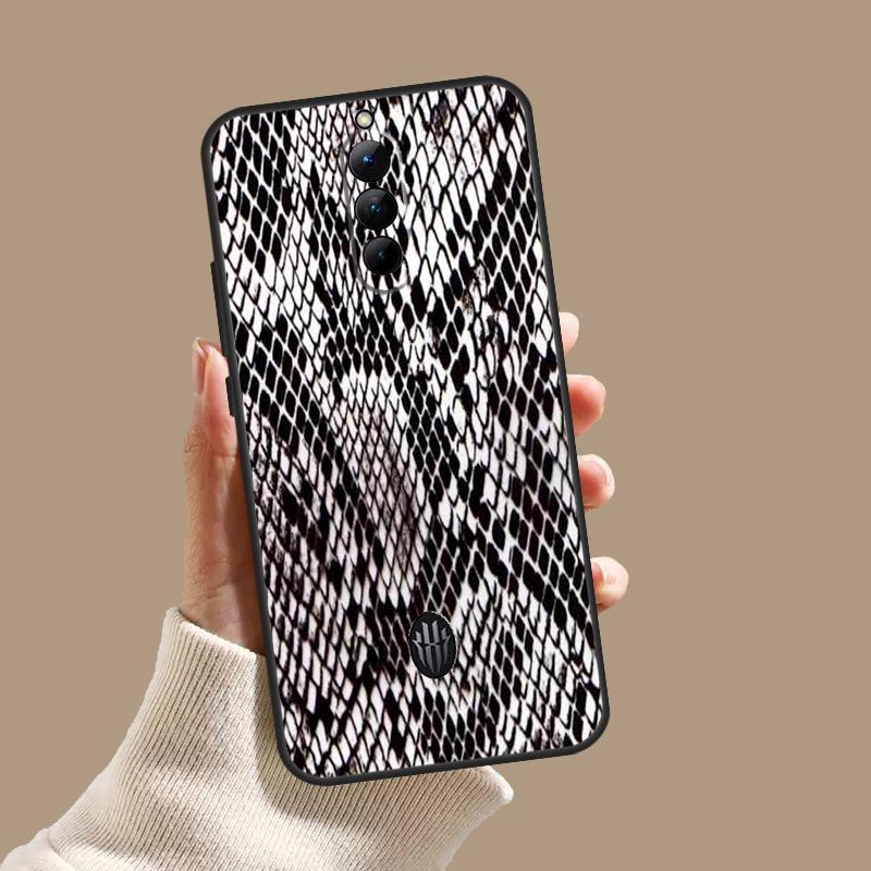 Snake Skin Case For ZTE Nubia Red Magic 10S 9S 8S 8 9 10 11 Pro Plus 5G 6R 6 7 6S 7S Pro 10 Air Cover