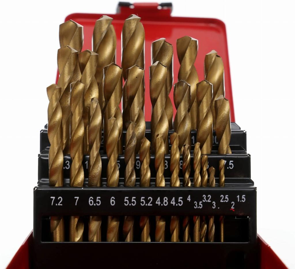 Titanium drill bits for metal 29 pcs KD10344