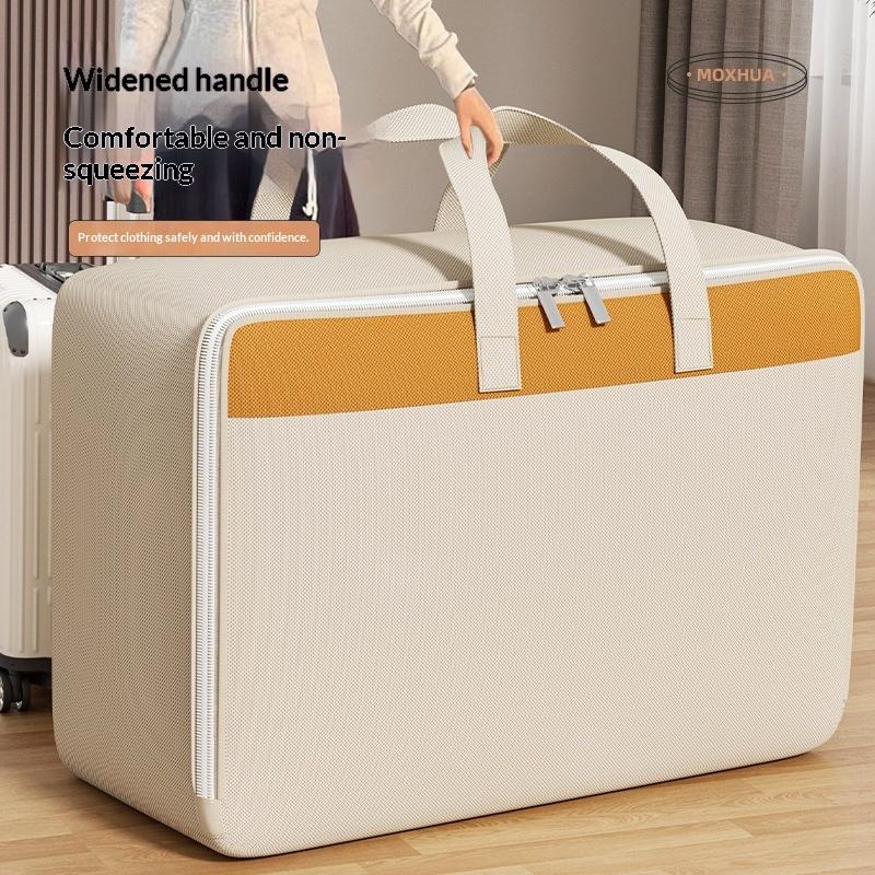 Wardrobe Organizer Non Woven Fabric Storage Bag Large Capacity Thick Dustproof Moisture Proof for Clothing Blankets