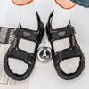Fashion Summer Adolescent Flat Bottomed Soft Comfortable Quality Fashionable Leisure Sandals Men's Ventilation Non-slip Outdoor Sandals
