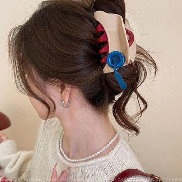 Trendy Hair Clip for Women Stylish Barrettes Gentle on Fine Hair Suitable for Professional Occasion and Night Event