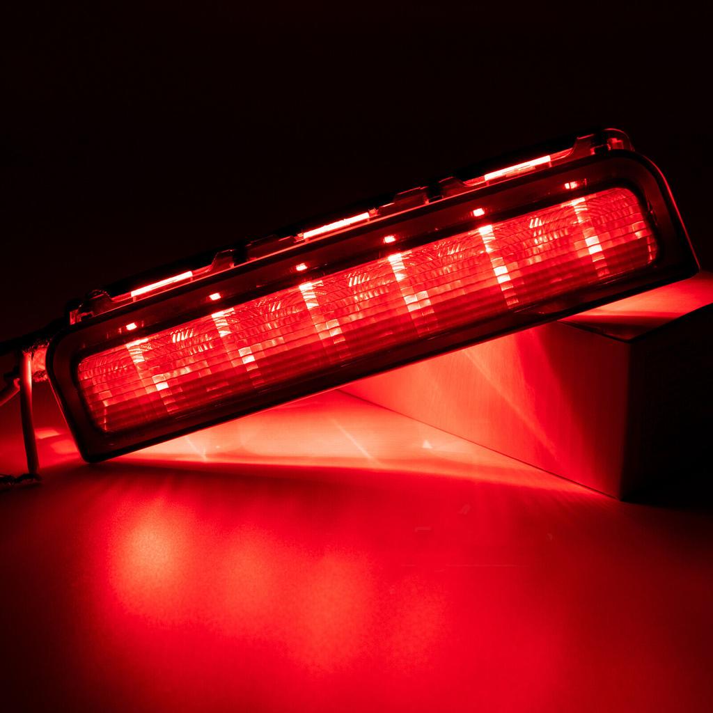 For VW Caddy 2004-2015 3rd Black Center Centre High Level Rear Brake Light Lamp