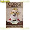 Metal Wall Art Dog Poster