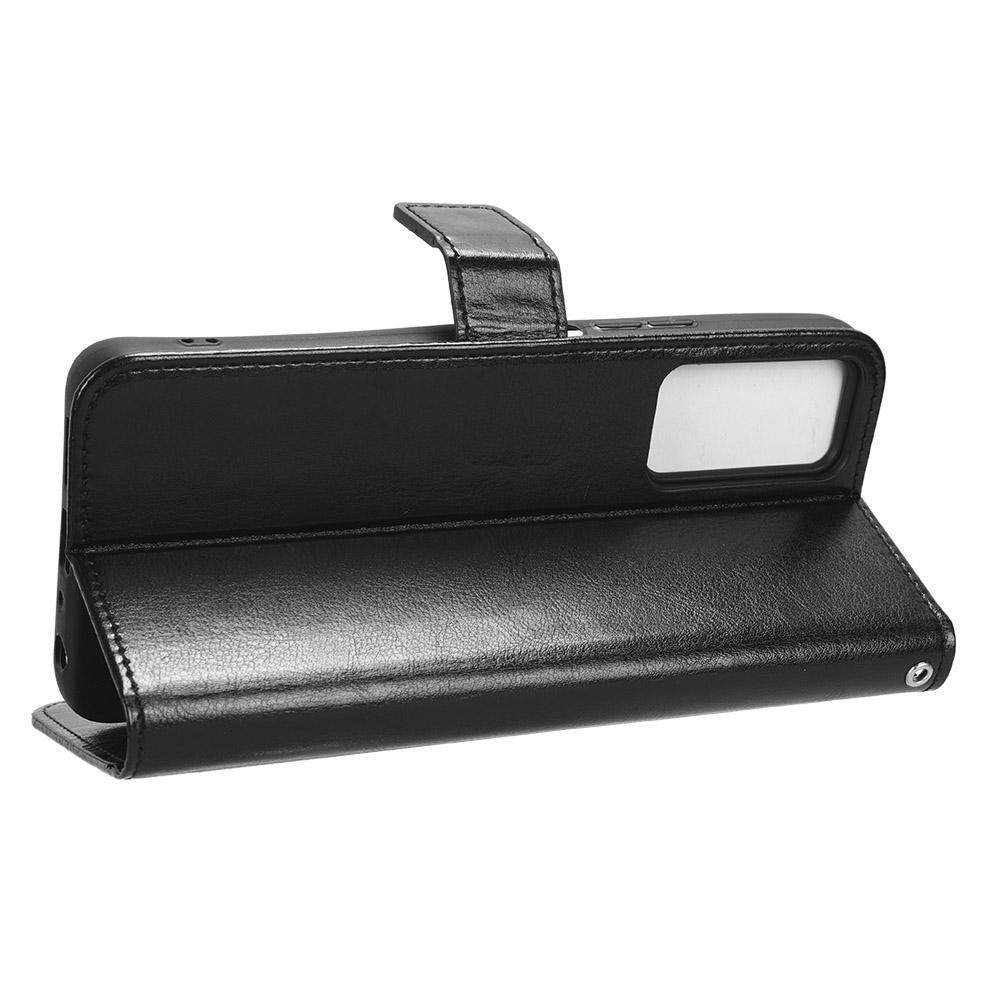 Wallet Case for TCL 40 XE/40 X T601D/NxtPaper 5G Crazy Horse Texture PU Leather Phone Stand Shockproof Cover