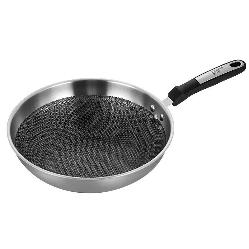 Chui Da Huang 32cm 304 Stainless Steel Honeycomb Wok
