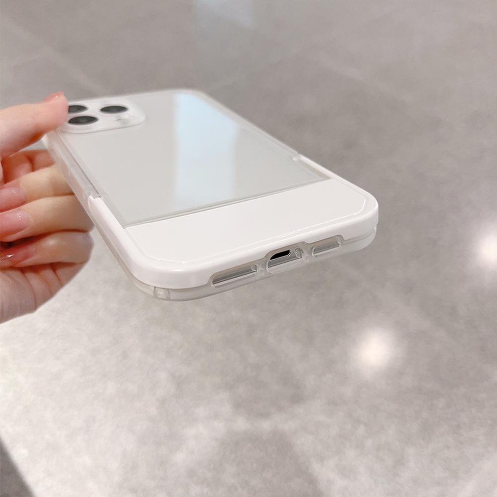 Unsichtbarer Ständer Passend für IPhone16 Handyhülle 15 Apple Silikon XS/XR Simple 11 Transparent 14Pro Max