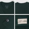 Champion Camiseta lisa de manga corta verde oscuro T425 Dark Grenn