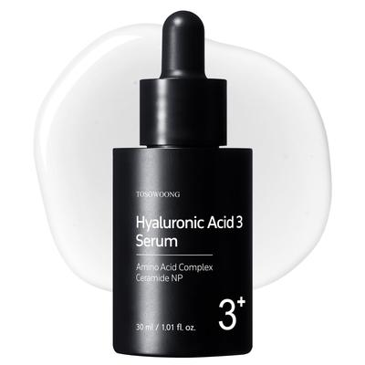 TOSOWOONG Kyselina hyaluronová 3 Kyselina hyaluronová a a pro a Suchá od Korejská kosmetika péče o pleť Sérum, 30 ml, Ceramidy, Hydratační, Zvlhčující, Rozjasňující,