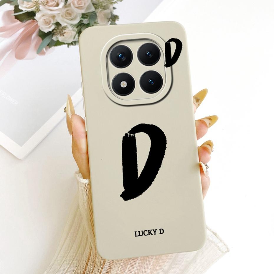 New Fashion Letter Phone Case For Xiaomi Redmi Note 15 Pro Plus Soft Silicone Cases For Redmi Note 15 Pro 5G 15Pro+ Cover Bumper