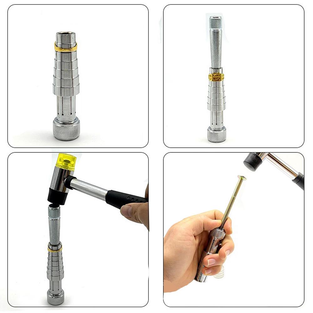 Black Silver Ring Expander 17-24mm Size Adjustment Tool