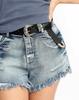 Kulsiseu Cs Cat Fringe Shorts-052