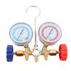 Refrigerant   Conditioning Tools Professional AC Diagnostic Manifold Gauge Set With Hose And Hook Kit For Car Commercial Domestic A / C Systems Bras