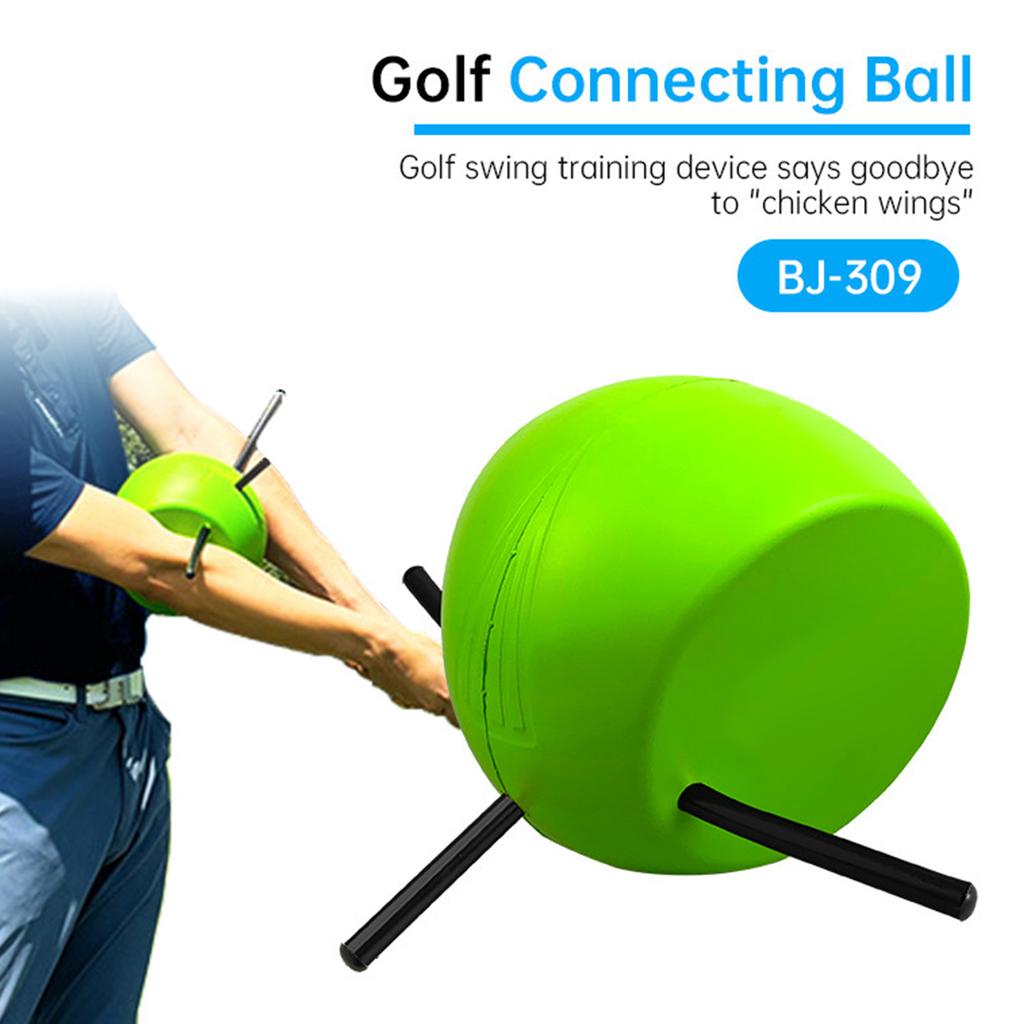 Golf Swing Arm Postures Corrector Golf Swing Trainer Connecting Ball Swing Chicken Wings Corrector For Golf Chipping Accessories