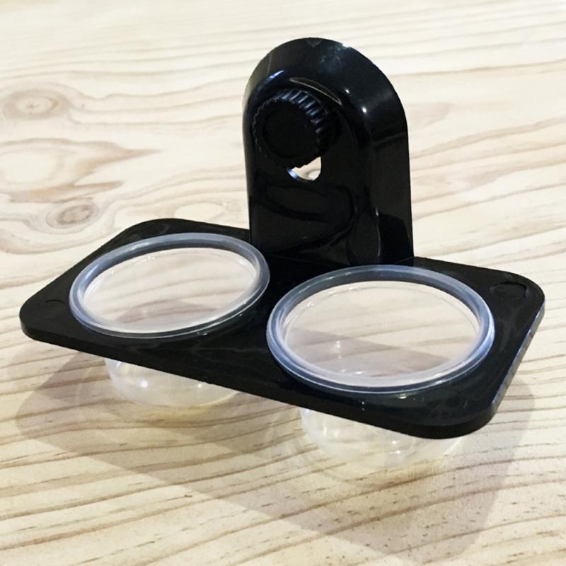 Reptile Dual Purpose Food Basin Hanging Space-saving Water Basin For Beetles Spiders Green Iguanas