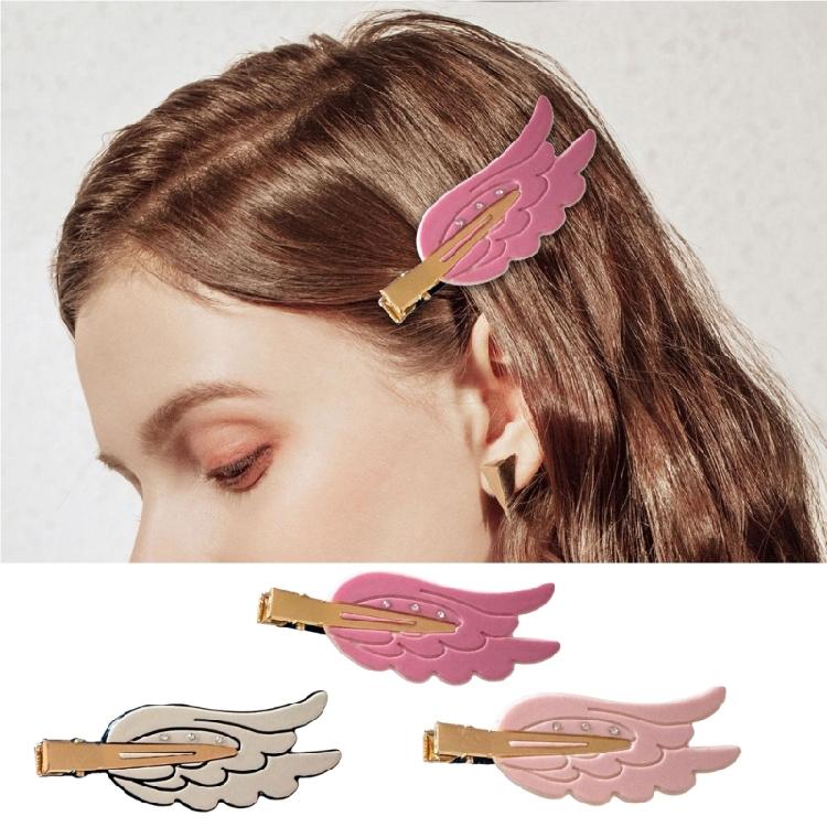 Beliebte Flügelform Haarspange Seitenhaarspange Rutschfestes Design Haarnadel Für Kinder Jugendliche Tägliches Tragen Mode Damen Accessoires