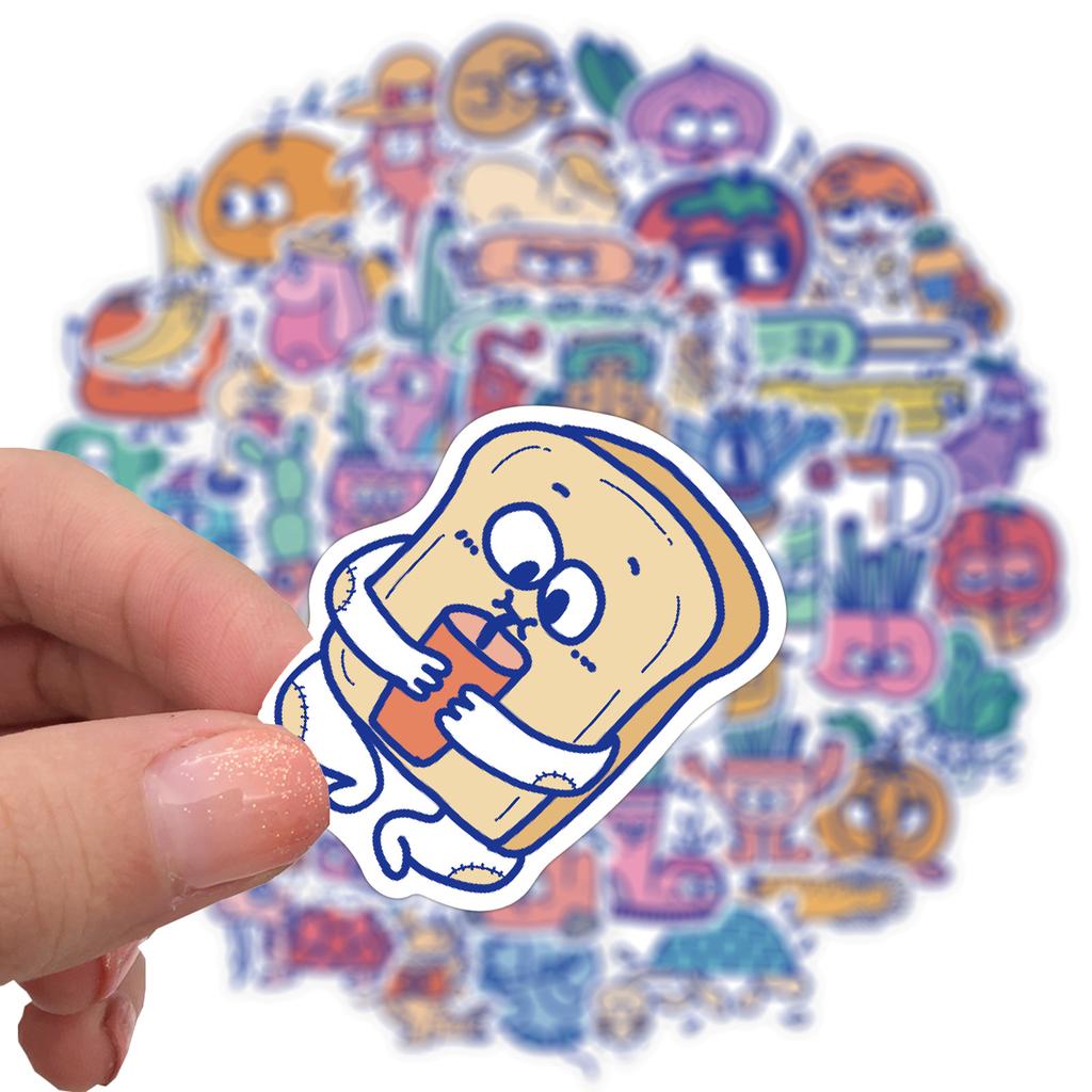 Designer Joint Monster Cartoon Image Graffiti Sticker Trolley Box Diary Waterproof Sticker