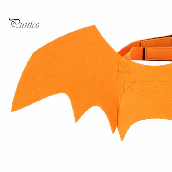 Hook And Loop Pet Costume Cat Bat Wings, Halloween Costume, Puppy Cosplay Outfit, Dark Night Wings Cute for Cats Dogs Party Dress Up Accessory