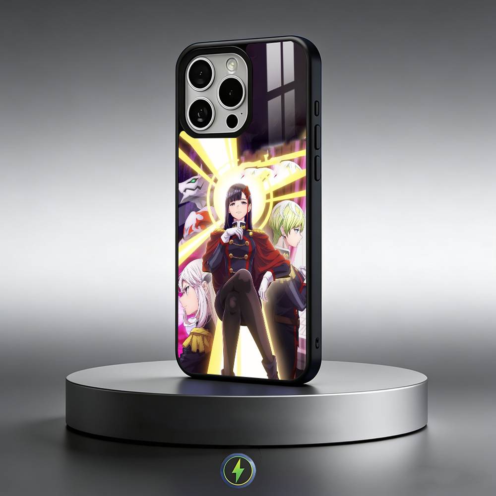 Anime C-Chained Soldier Handyhülle Für iPhone17,16,15,14,13,12,11 Plus,Pro Max Magnetisch Für Magsafe Kabelloses Laden