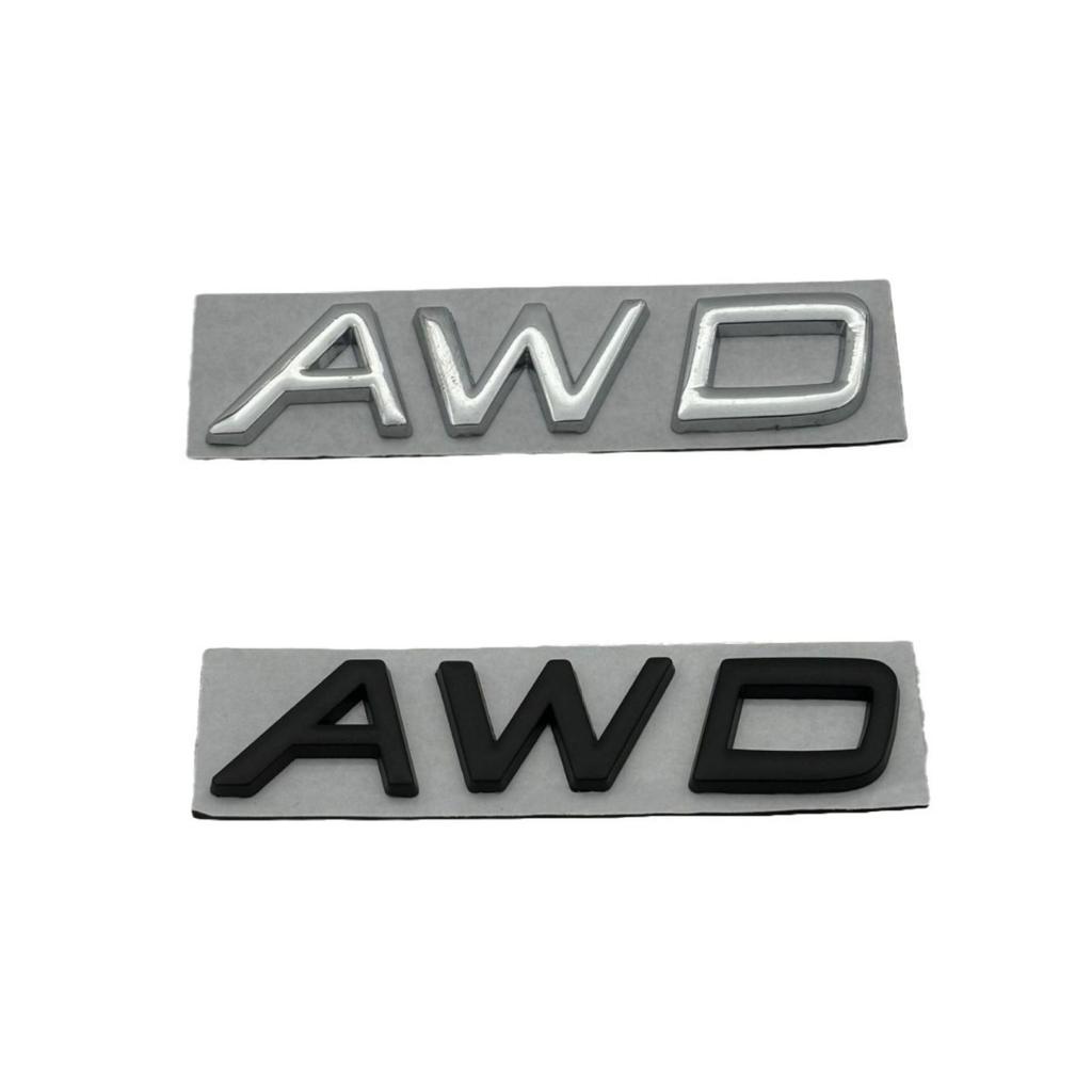AWD B5 B6 Rear Emblem Car Sticker for Volvo S60 V60 S80 XC60 XC90