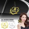 Car Badge Body Side Metal 3D Emblem Ears of Wheat Sticker Decal Auto Exterior Accessories For Octavia MK2 MK3 2 3 A7 Fabia Karoq Rapid Kamiq