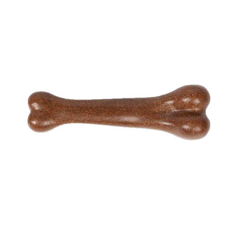 Indestructible Dog Bone Chew Toy Natural Non Toxic Puppy Chewing Game for Small Medium Large Breed Dental Care Anti Bite Pet
