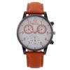 Fashion Digital Three Eyes Men's Watch Men's Watch Belt Quartz