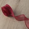 10yards Organza Ribbon Wavy Edge Fishtail Ribbon For DIY Bows Flower Bouquet Gifts Packaging Wedding Party Decor Craft Supplies