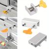 Adjustable Sliding Cabinet Security Lock for Doors and Windows Multifunctional Anti-Theft Protection No Drilling Required