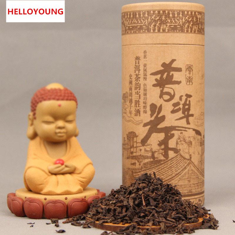China 100g Pu Erh Tea Ripe Loose Canned Yunnan Red Tea Cooked Health Beauty C-PE009